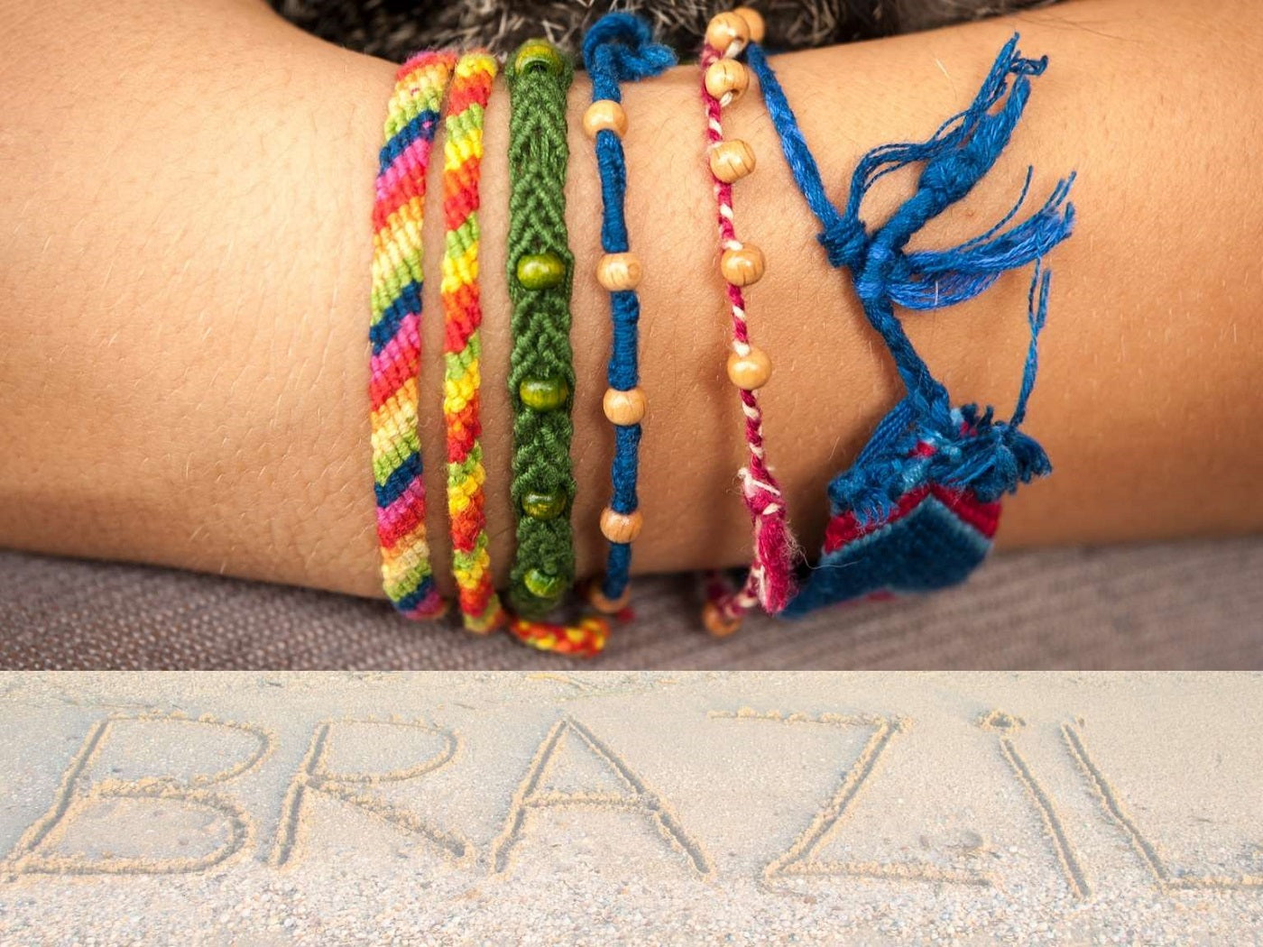 Bracelet brésilien homme, Bracelet coloré
