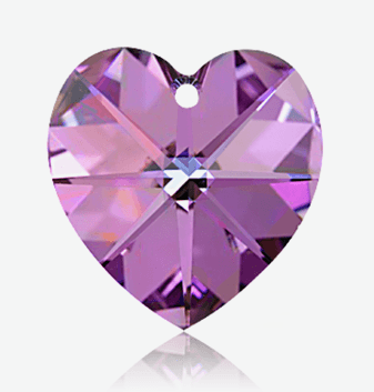 Pendentif Coeur 6228 Cristal Elements