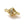 Vente au détail Connecteur pendule bicone en laiton doré serti de zircons 15x8mm (1)