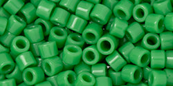 Achat cc47D - AIKO Toho Beads 11/0 tube Opaque Shamrock (2g)