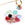 Vente au détail Perle pendentif goutte en verre mix 6x4.5mm - trou: 0.8mm (10)