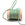 Grossiste en Cordon coton tressé fil doré vert et beige - 2mm (2m)