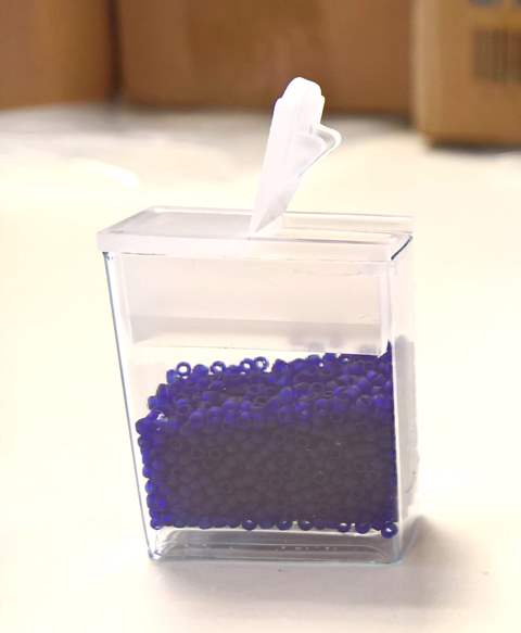 Boite rangement perles 10 compartiments 13.5 x 6.5 cm transparente x 1 - Boite  rangement perles - Creavea