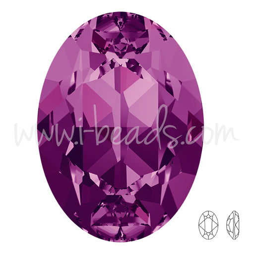 Achat Cristal Swarovski 4120 ovale amethyst 18x13mm (1)